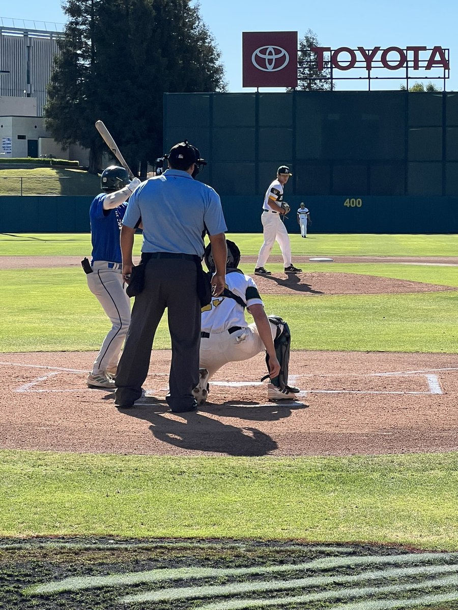 FresnoAthletics's tweet photo. Fresno A’s summer college team wins today 4-0.  Garrett Dykstra with a 7 inning shut out performance.  Back in action TOMORROW with a double header: Monday a DH against Merced, games at 2 &amp; 5pm; then Tues a DH v. Sac Yankees, games at 11am &amp; 2pm, all at Grizzlies Stadium. https://t.co/md3tvehjCU