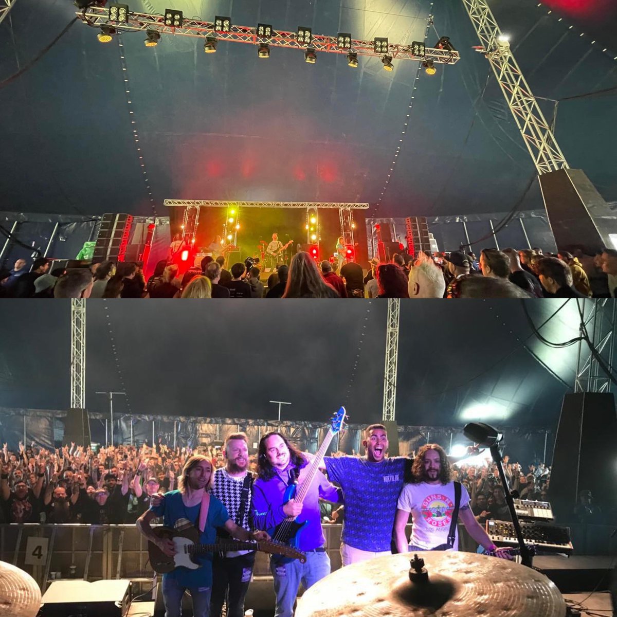 Thank you @DownloadFest ! It was a dream come true and an absolutely mind blowing honour to have been able to play DL2022 🖤 🔥😎 #downloadfestival #downloadfestival2022 #templesonmars #sleepwalkingintoextinction #thedogtoothstage #dreamcometrue