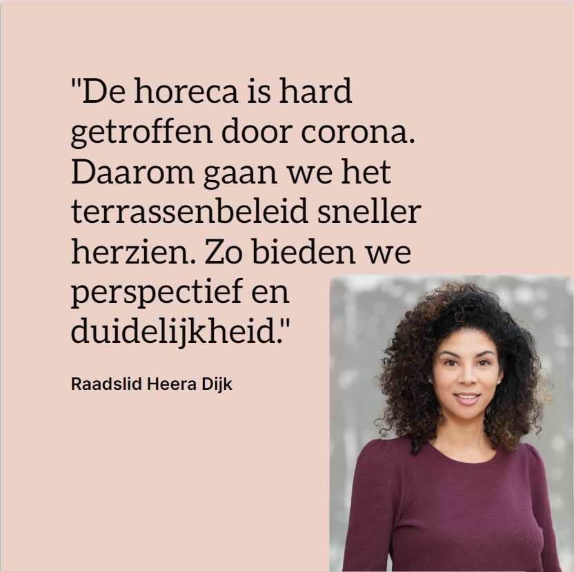D66_Delft's tweet photo. De terrassen lopen weer vol, maar het mooie weer kan één ding niet verbloemen: Veel horecazaken zitten in financieel zwaar weer. Daarom heeft D66 Delft vorige week een motie ingediend om het Delftse terrassenbeleid sneller te herzien. Meer weten? 👇

https://t.co/igFWp7KPqR https://t.co/bdYacBinAT