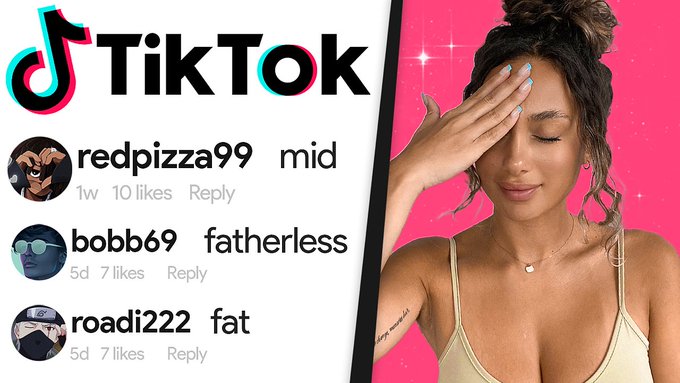 Reacting to my worst/ weirdest tiktok comments 👀 drop me a comment on which you think is the worst ahah