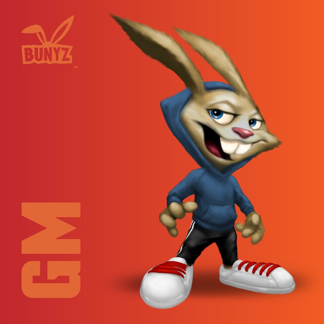 theBUNYZ's tweet photo. GM! Let's hit the ground hopping. 

#theBUNYZ https://t.co/QQv2E9s19A