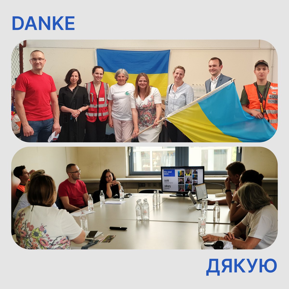 Am 8.06 fand das Meeting zw. MHU und <a href="/malteserDE/">Malteser in Deutschland</a> - Prinzessin Pilar zu Salm-Horstmar (Diözesanoberin) und Johannes Bleicher (Kreisgeschäftsführung) - sowie Regionalgruppenkoordinatorin von <a href="/AoGDeutschland/">Apotheker ohne Grenzen Deutschland eV</a>, Barbara Weinmüller. Wir freuen uns aufs medizinische Pilotprojekt
#mhucare