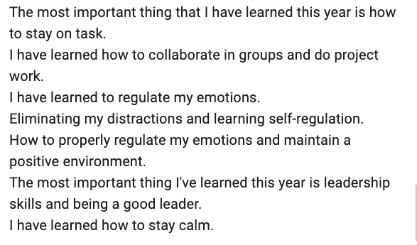 rolat's tweet photo. 3) Learning #entrepreneurial #SDGs Social action too. #identity of their voices matters for report card comments especially their next steps. Momments of #joy and #pride. #asessment for #learning @MrsBaileyOCSB https://t.co/Y52QOxrZX6