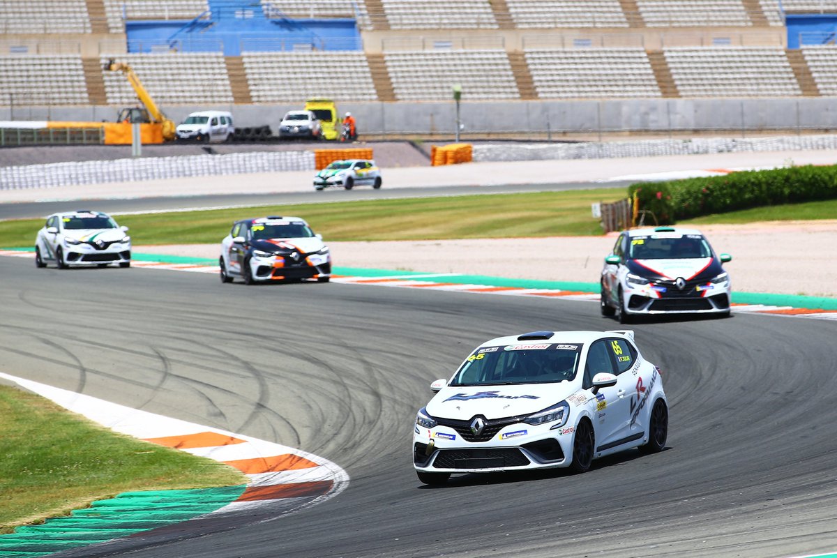 RenaultSeries's tweet photo. Victory day for Nico Abella today as the @chefosport team owner wins #ClioCup Spain Race 2 at @CircuitValencia!

📸 DPPI / Alpine Racing https://t.co/XTt54WZPmo