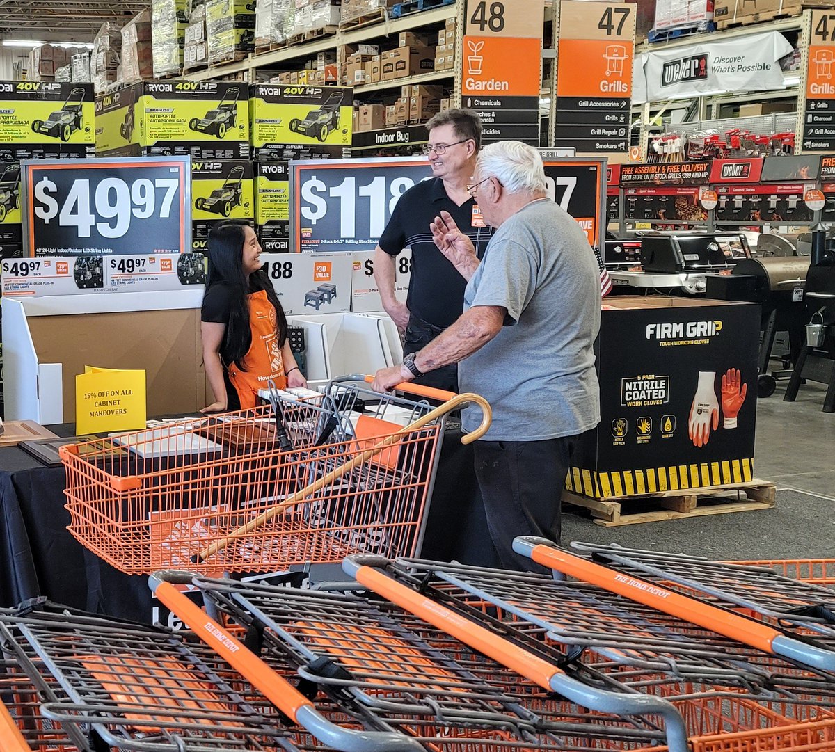 Ron, Rose and Dez Shouting Out The Savings At 2843!!! <a href="/belford_melissa/">Melissa Beth Belford</a> <a href="/BurroughsPaul/">Paul Burroughs</a> <a href="/DillonTHD/">Dillon Musilek</a> <a href="/john_haussner/">John Haussner</a> <a href="/JosephDepot/">Joseph Snethen</a>