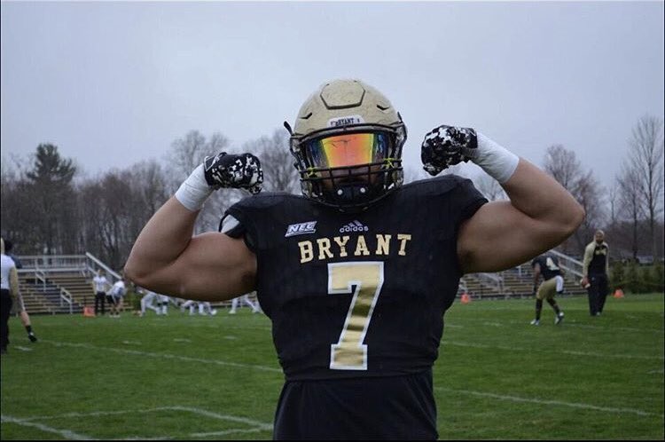 Beyond blessed to receive my 10th division one offer from Bryant University🖤 @McKaig_Ben @JonathanWholley #GlorytoGod