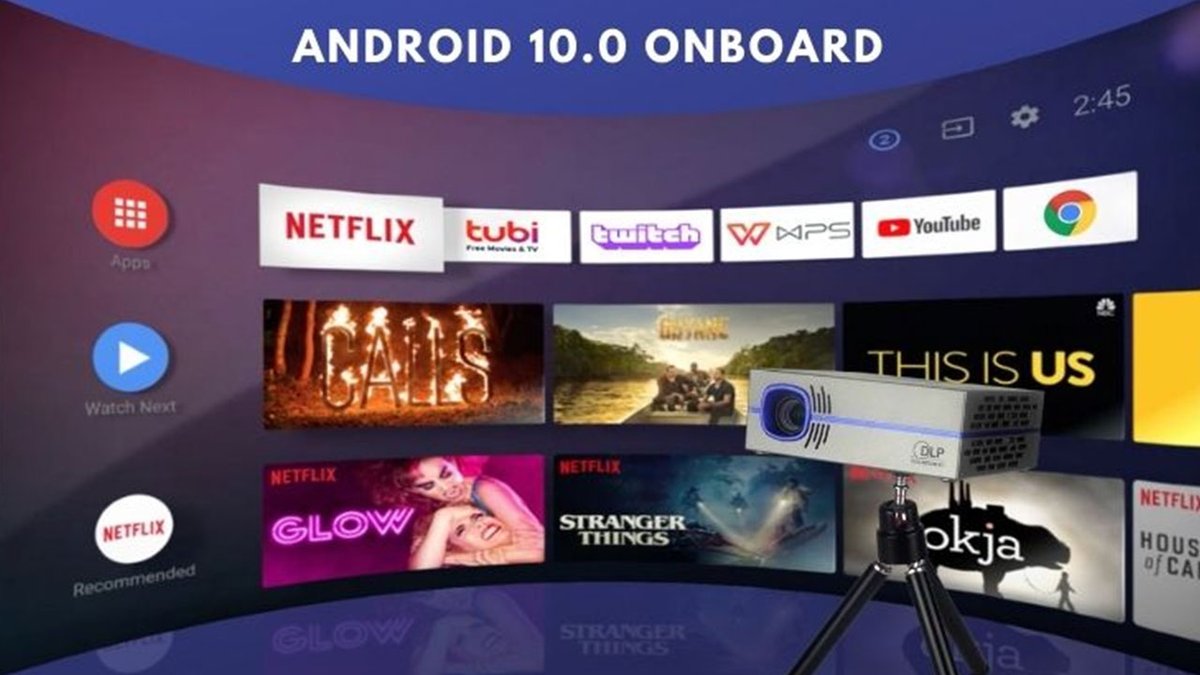 projectorreview's tweet photo. The AAXA P8 features a native Android 10.0 operating system that allows users to stream video content, mirror smartphones both wired and wirelessly.

Read our review: https://t.co/Vic56c6qJS 

#ProjectorReviews #AAXA #P8 #EntryLevelProjector https://t.co/GeUtgFgIPp