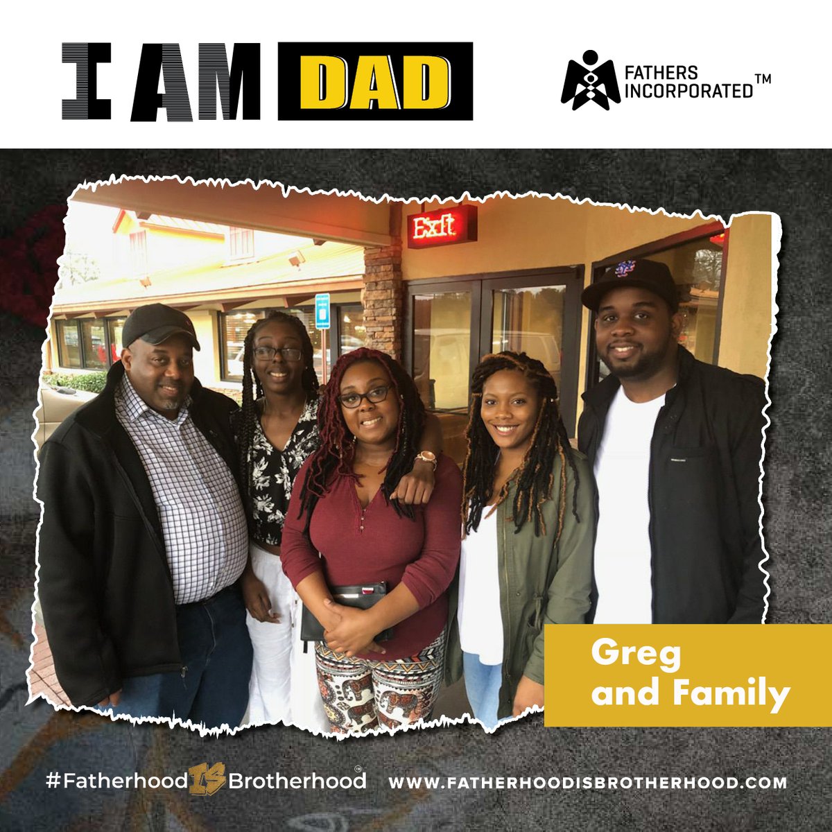 Fathersincorp's tweet photo. Greg is a critical part of the engine that drives Fathers Incorporated's Outreach Team. His endearing quality is that he is always talking about spending time with his family. #Salute #fatherhoodisbrotherhood #IAmDad https://t.co/7Zwz0QkZkj