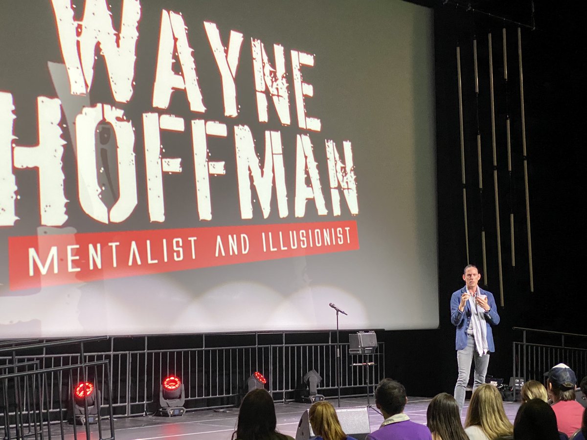 waynehoffman's tweet photo. “It’s ok if you forget my name, I just want you to remember one thing: Imagination is extremely powerful”

#mindcandy #waynehoffman #ottawa #inspiration #eventprofs #eventtech https://t.co/MxKp87pn3e