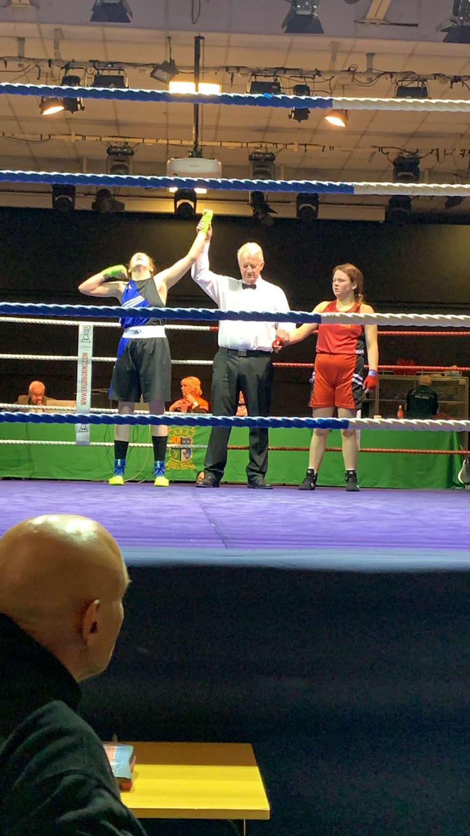 DunboyneBoxing's tweet image. Another big win for Chloe today in her semifinals and we roll on to the finals next weekend . 🥊🥊🥊