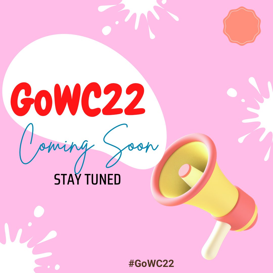 gcf_worldwide's tweet photo. Watch this space for more information. 

#RoadToGoWC22 
#ThisIsGCF https://t.co/Nhma7XLFte