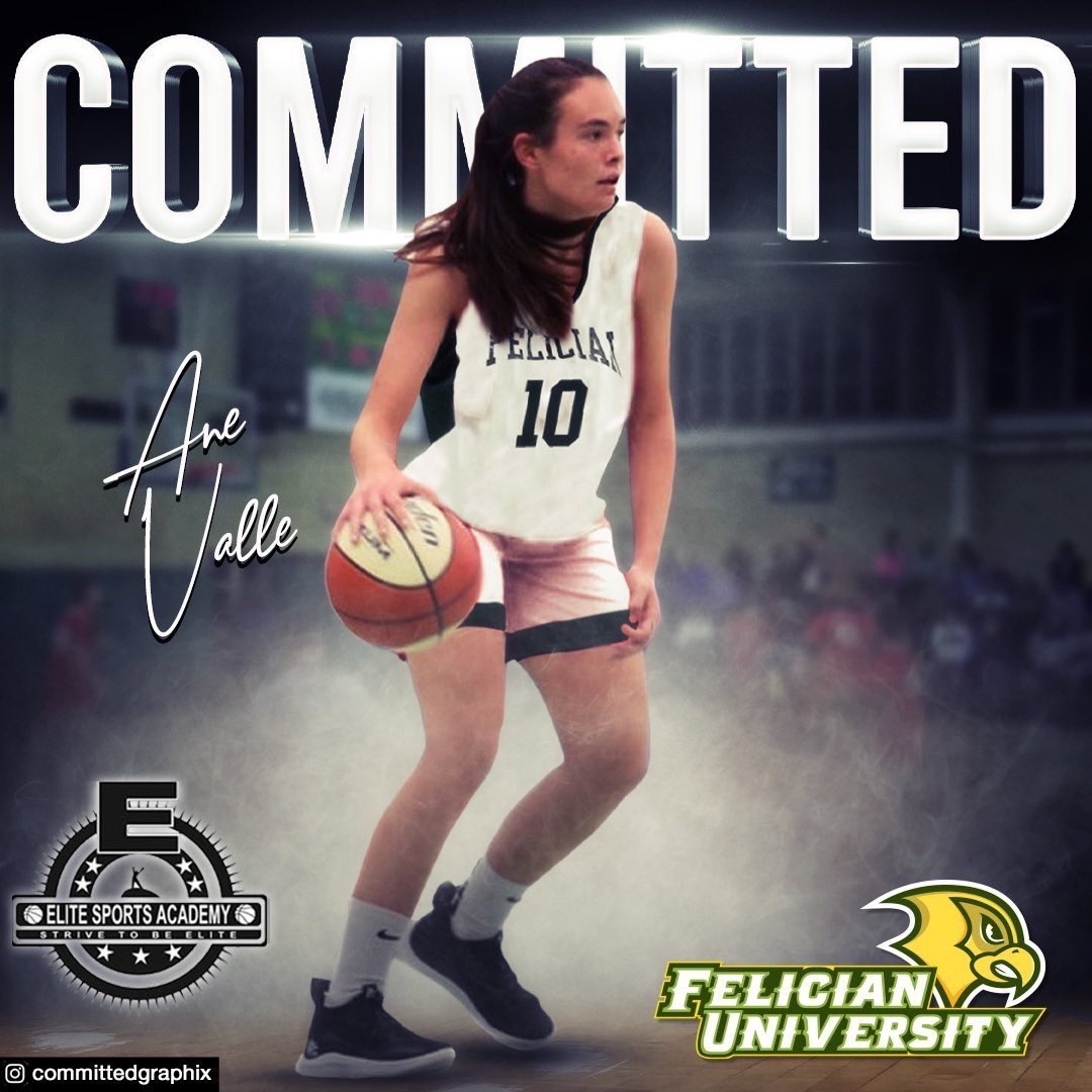 ⚫️⚪️ <a href="/anevmdg/">Ane Valle</a> se compromete con <a href="/Felician_edu/">Felician University</a> 

🏀 Jugará en <a href="/NCAADII/">NCAA Division II</a> 

⛹🏻‍♀️ La polivalente jugadora del Cb Araba reforzará las de NY.

🎓 #2022class

🔝 Muchísimas felicidades 🔝