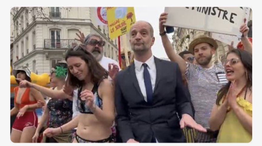 yannick_leon's tweet photo. Réjouissons-nous du score de Blanquer mais ayons une pensée pour son talentueux sosie qui ne pourra plus officier. https://t.co/KSskoVTcqF
