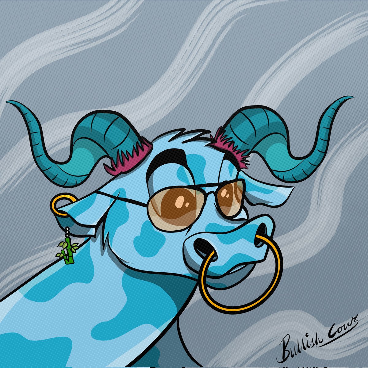 BullishCowsNFT's tweet photo. @kokid951 Still going strong with my project @BullishCowsNFT https://t.co/Z3tBsysFuR