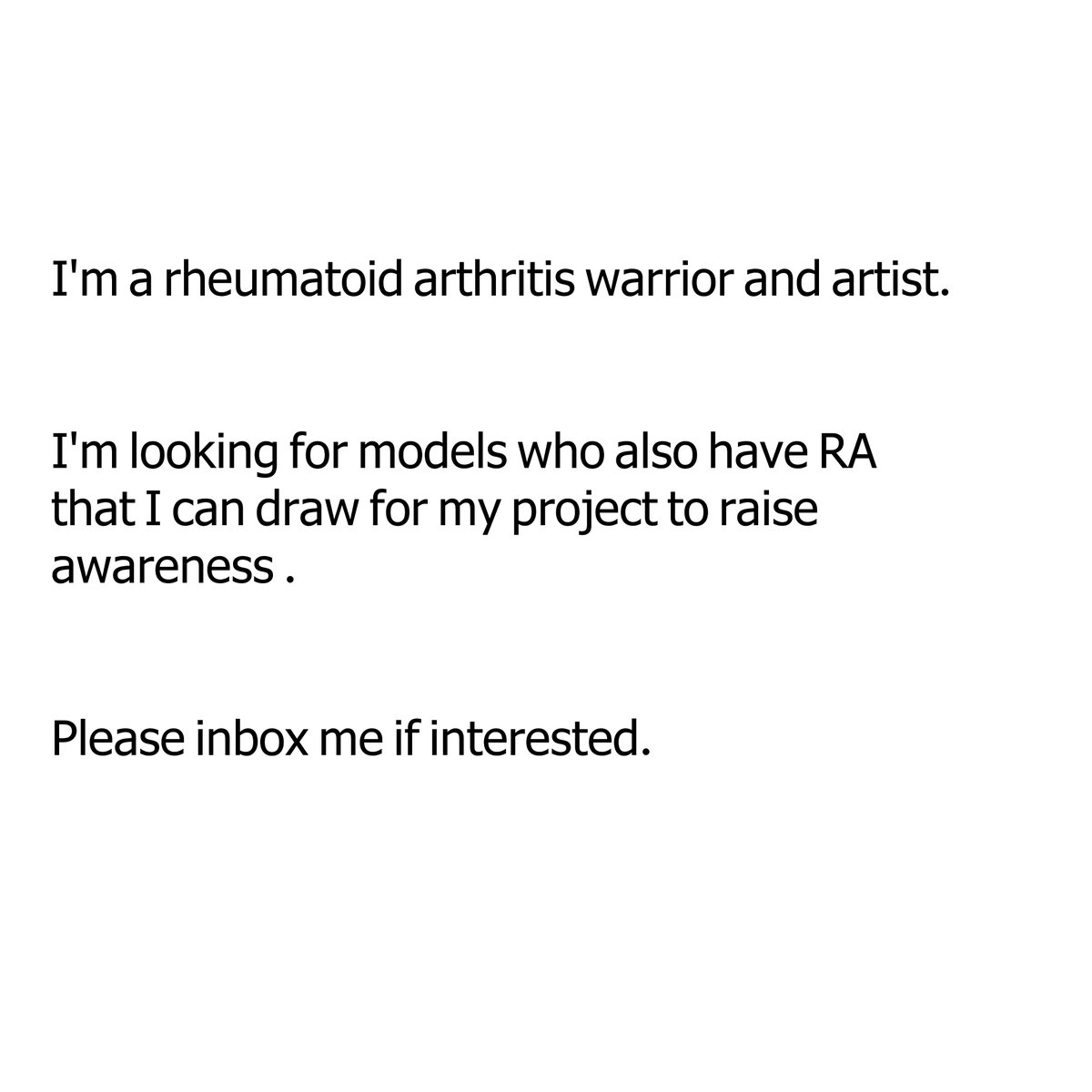 #Rheumatoidarthritis #models #artprogress #ArtistOnTwitter #artproject