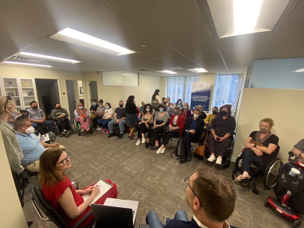 IDA_CRPD_Forum's tweet photo. Civil society briefing has started! We’re ready for an exciting COSP15 week! @iddcconsortium @InclusionIntl @DSiupdate https://t.co/65iBCdb4lL