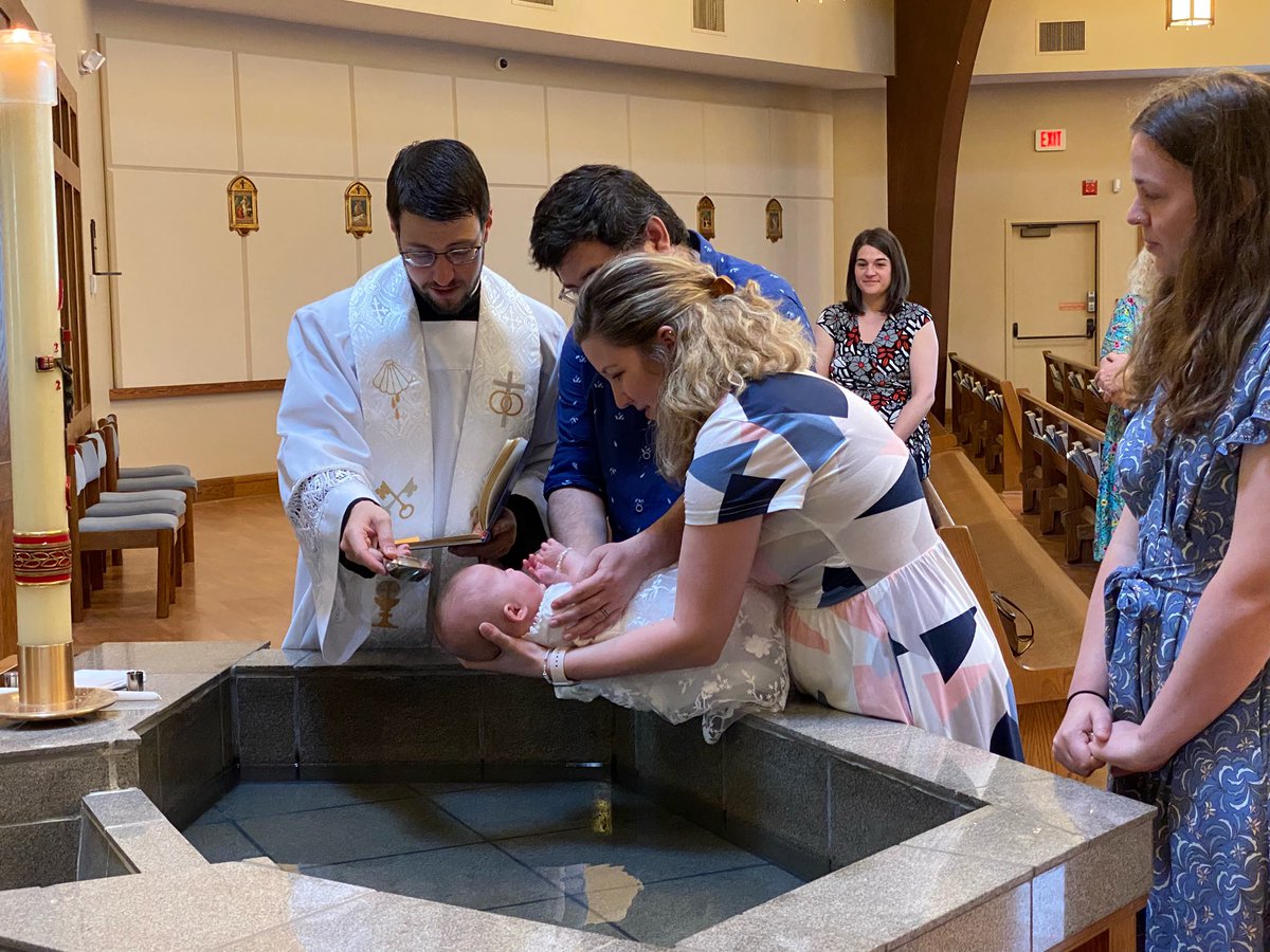“Life with Christ is a wonderful adventure.” - Pope Saint John Paul II 

Happy Baptism, Virginia Clare!