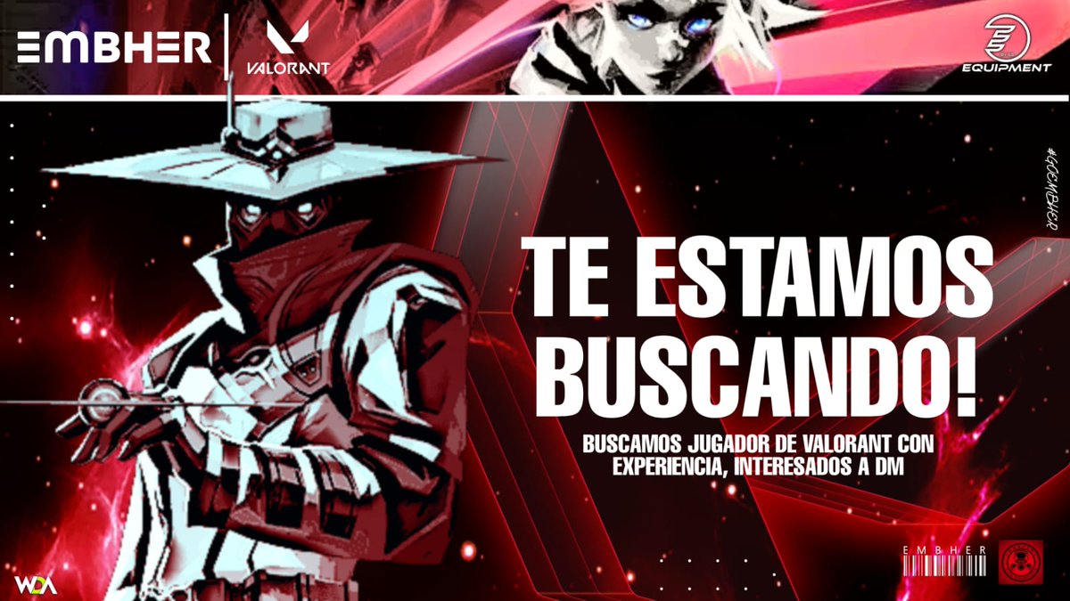 ✉️✅️ DM Abierto 
✉️✅️ DM Manager: @cveMartin 
❤️🖤🤍 RT
#LetsGoEMBHER #GADESHEQUIPMENT