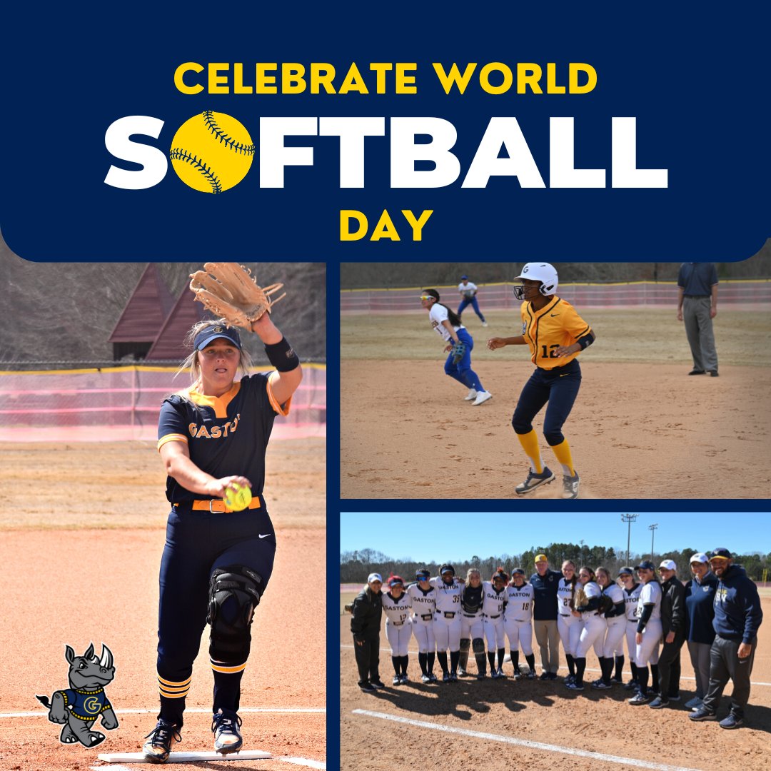 gcrhinos's tweet photo. Celebrating our Rhinos on World Softball Day. https://t.co/3tqTPCBryX