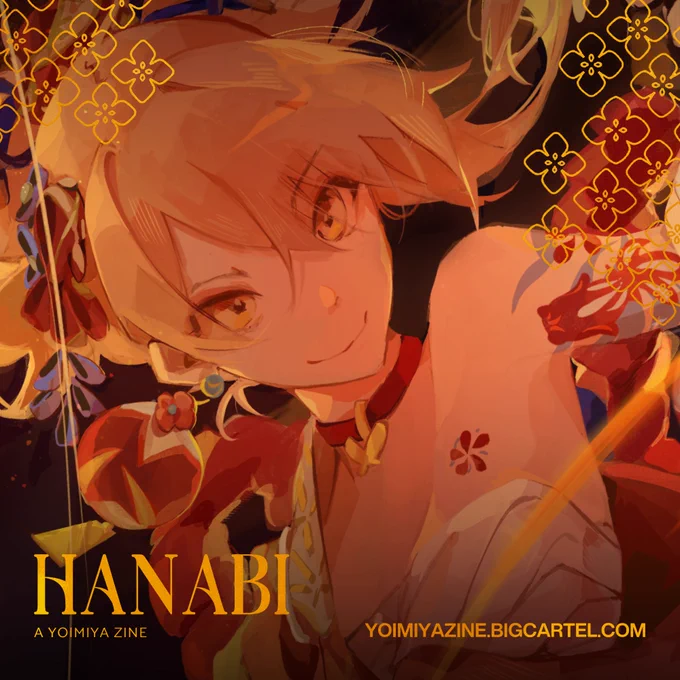 Preview of my piece for @yoimiyazine 
They have a full bundle giveaway at this moment, please check it out for awesome Yoimiya content!! 