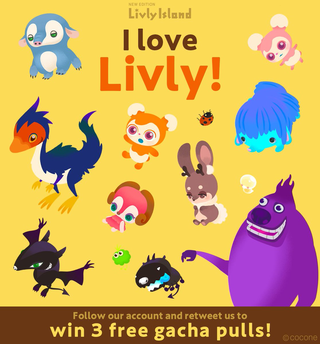 Livly Island Official tweet media