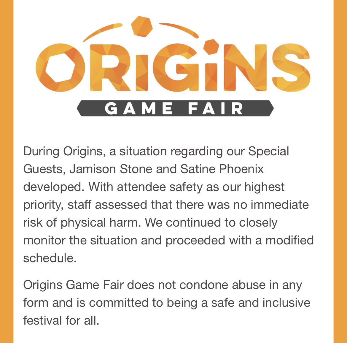 Origins Game Fair on Twitter "https//t.co/Bw9Lq7iVqS originsgamefair