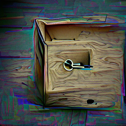 O_T_Human's tweet photo. A box without a key (#EE27) #art #artist #artwork #nft #nfts #nftcollector https://t.co/XT2OLFPVbY