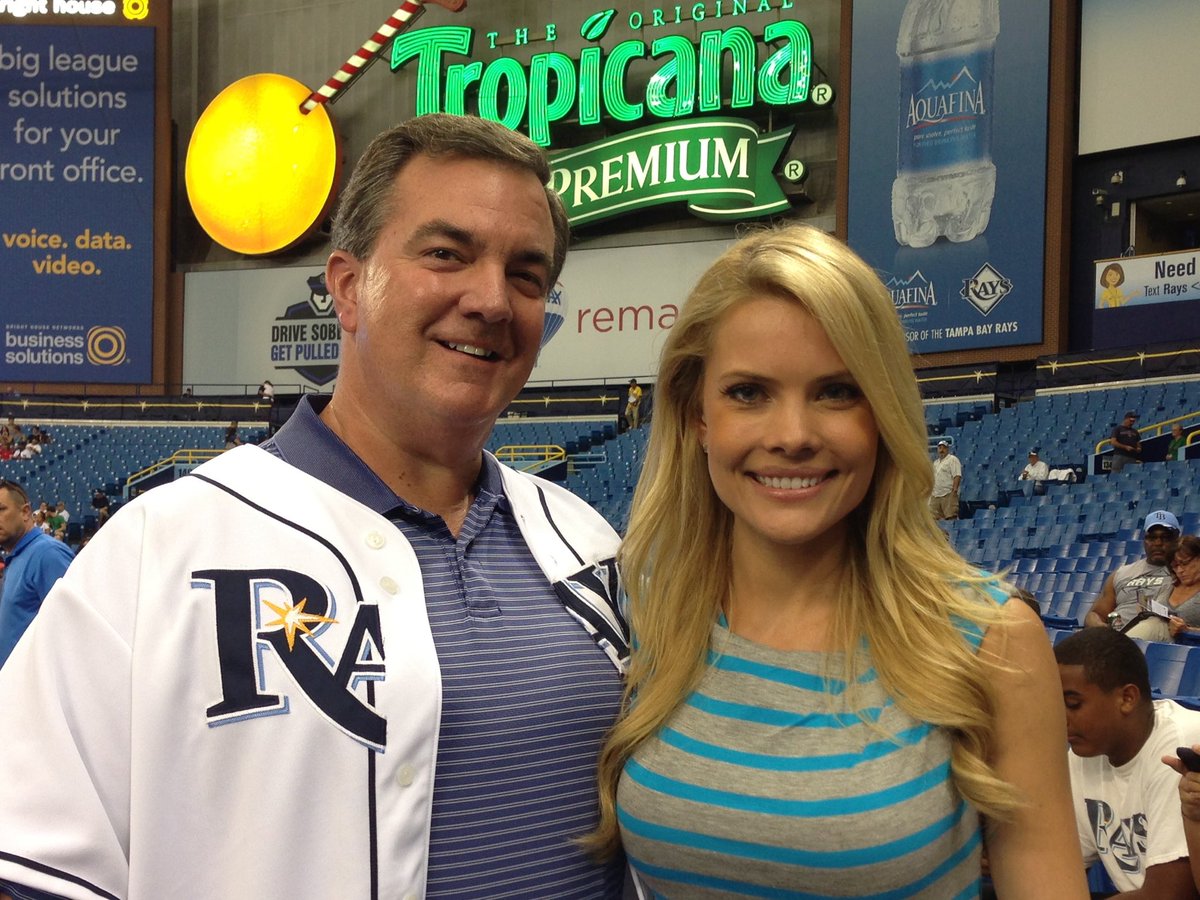 Cliff_Wolf's tweet photo. Hard to believe this picture was take 9 years ago! June 12, 2013 with @KellyNash supporting #StripesForArcher @ChrisArcher22 #Rays https://t.co/Edsy7umARC