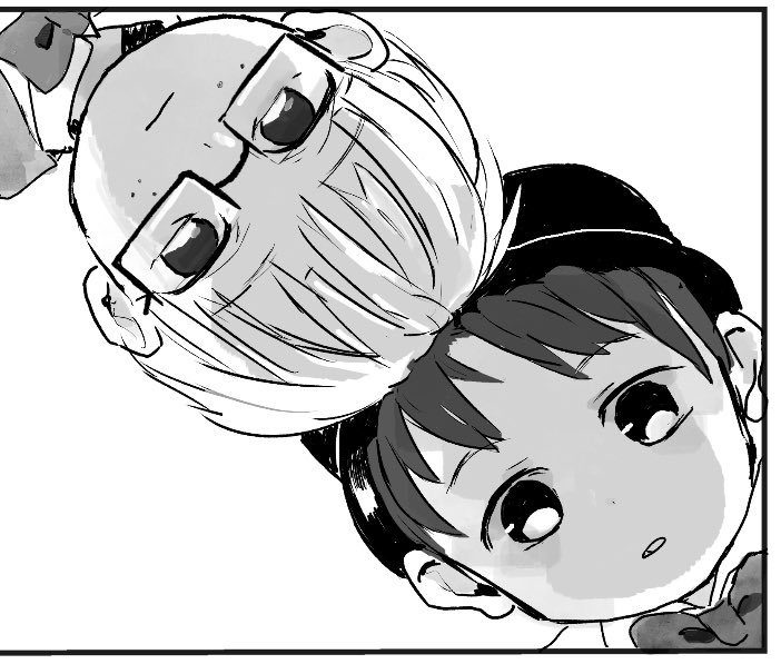 昔描いたジェフトニのひとコマ かわいい(自画自賛)