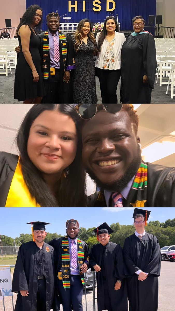 JMillGraves's tweet photo. So proud of my graduates! I know they will go and conquer 💪🏿 the world. @HoustonISD @MadisonHS_ @MGulfton https://t.co/fUIT7TuqPw