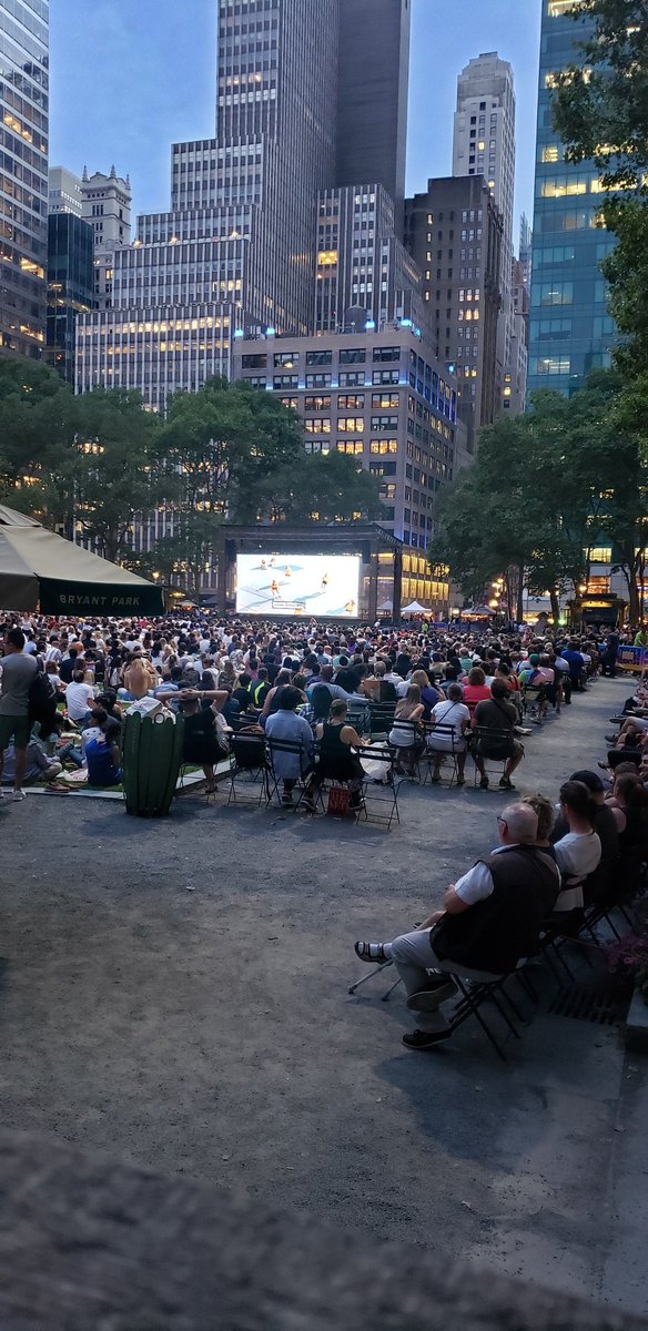 NYCFreeSummer's tweet photo. @bryantparknyc Movie Nights start tomorrow!!! @paramountplus is providing a summer of sequels &amp; remakes including Godfather II, Creed II, Scream 2. Tomorrow is Indiana Jones and the Last Crusade 🤠 https://t.co/VpWNjpaUob
