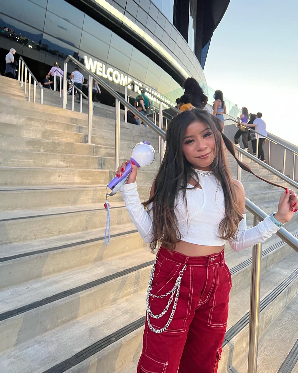 BTSvillager's tweet photo. Happy BTS day!!! Here’s my concert pics since I’m missing it more than ever today and haven’t posted them here before 🫶🏻💜 https://t.co/5v2soCJNTg