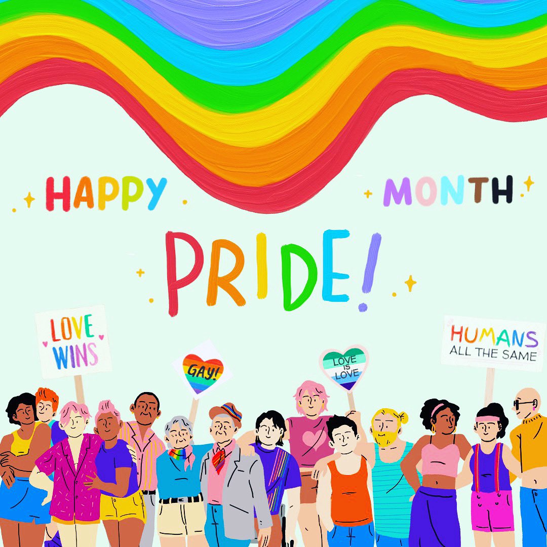 Happy Pride Month!! #loveislove