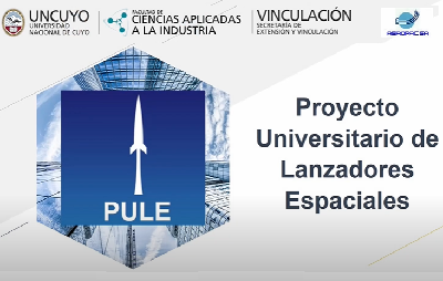 Poyecto Universitario de Lanzador Espacial (PULE) de la <a href="/UNCUYO/">UNCUYO</a> :
argentinaenelespacio.blogspot.com/2022/06/nuevo-…