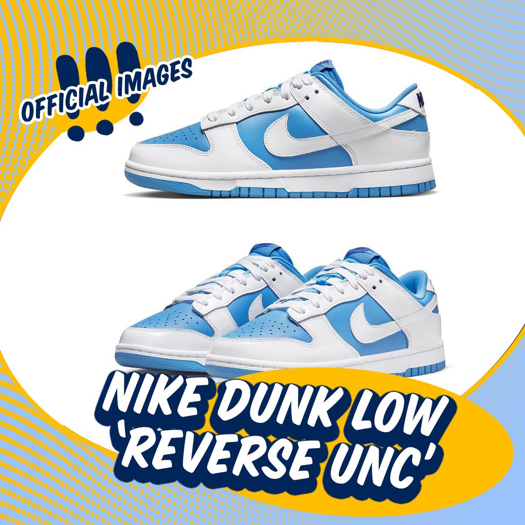 B/R Kicks on "Official images of the Nike “Reverse UNC” Who's copping? 👀 https://t.co/iPps9gziIx" / Twitter