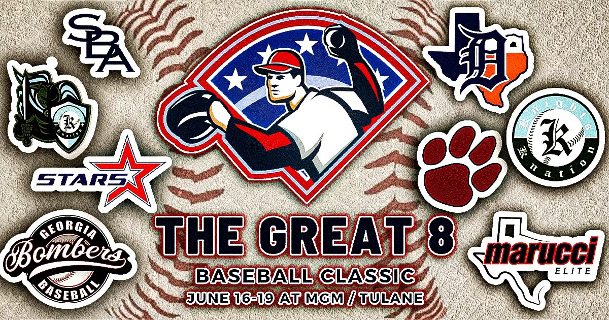 The Great Eight Classic (@grt8classic) on Twitter photo 🚨Great 8 Classic Schedule 🚨
sxa56.app.goo.gl/gKQgssGgqX4U99…
@_SCPanthers <a href="/knightknation4L/">Knights Knation #4L</a> <a href="/DTigerBaseball/">Dallas Tigers</a> <a href="/STARSBASEBALLVA/">STARS Baseball</a> <a href="/SBATheShow/">Showcase Baseball Academy</a> <a href="/GeorgiaBombers/">Georgia Bombers Baseball</a> <a href="/MarucciDugout/">Marucci Dugout</a> <a href="/MarucciEliteTX/">Marucci Elite Texas</a> <a href="/prepbaseball/">Prep Baseball</a> @ftrstarsscout 🚨Great 8 Classic Schedule 🚨
sxa56.app.goo.gl/gKQgssGgqX4U99…
@_SCPanthers <a href="/knightknation4L/">Knights Knation #4L</a> <a href="/DTigerBaseball/">Dallas Tigers</a> <a href="/STARSBASEBALLVA/">STARS Baseball</a> <a href="/SBATheShow/">Showcase Baseball Academy</a> <a href="/GeorgiaBombers/">Georgia Bombers Baseball</a> <a href="/MarucciDugout/">Marucci Dugout</a> <a href="/MarucciEliteTX/">Marucci Elite Texas</a> <a href="/prepbaseball/">Prep Baseball</a> @ftrstarsscout