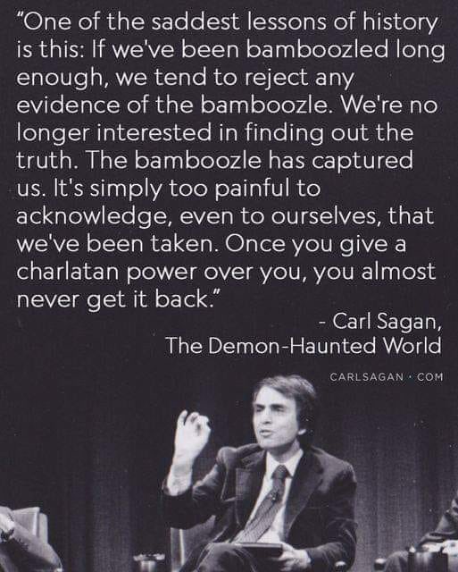 Retweet if you think everyone should read The Demon-Haunted World by Carl Sagan and Ann Druyan