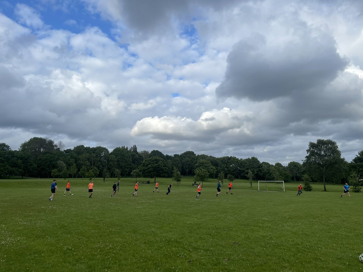 Great turn out today, Pre season off and running. #RB_Tameside