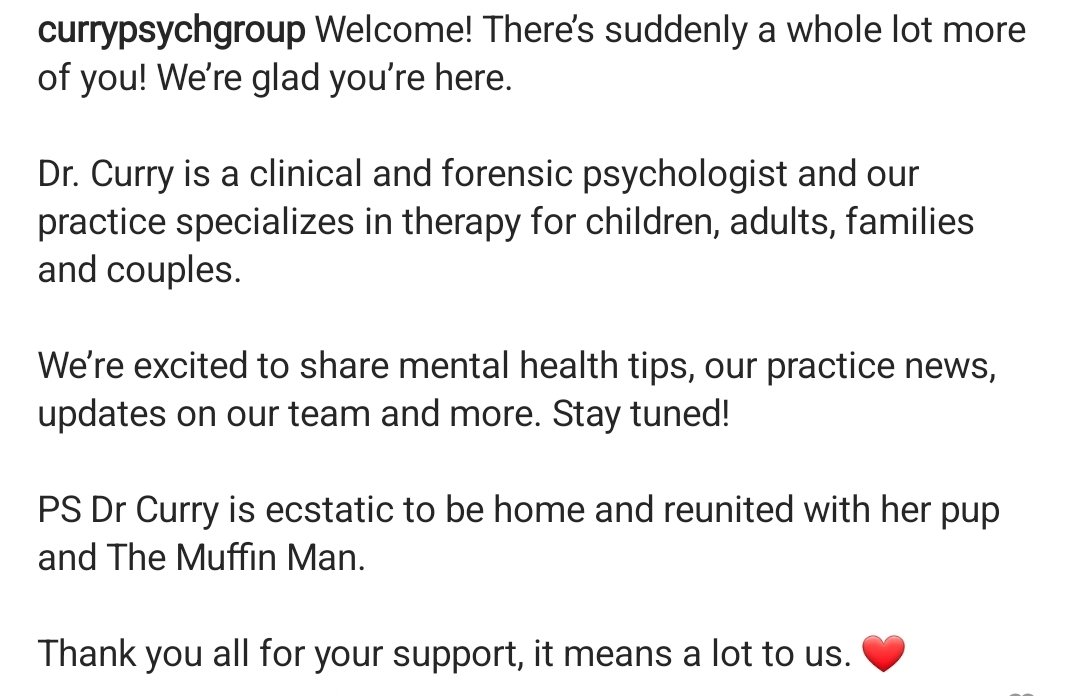 Izze1122's tweet image. Missed this but queen Dr Curry referenced The Muffin Man on her insta 😂