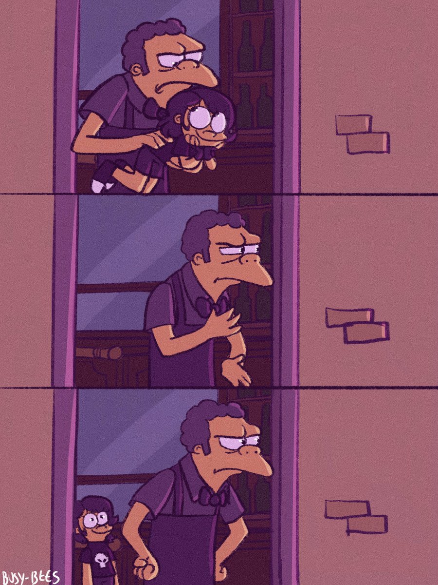 NOT_THE_BEEEES's tweet photo. Bartenders 😳😫🫣👊
#Simpsons #TheSimpsons #moesyzlak #simpsona https://t.co/kiSOwHSXJY