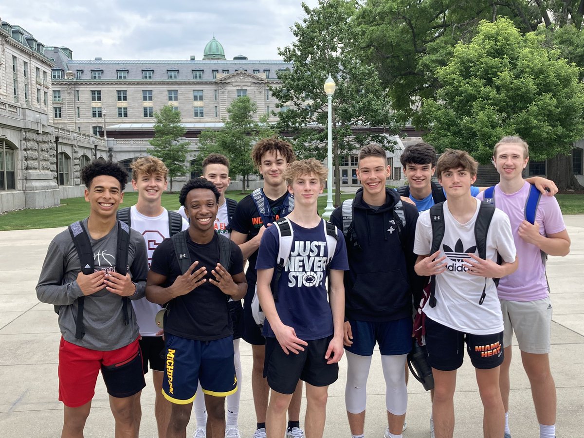 Great weekend of hoops in Annapolis at <a href="/NavyBasketball/">Navy Men’s Basketball</a> Team Camp #SCHoops