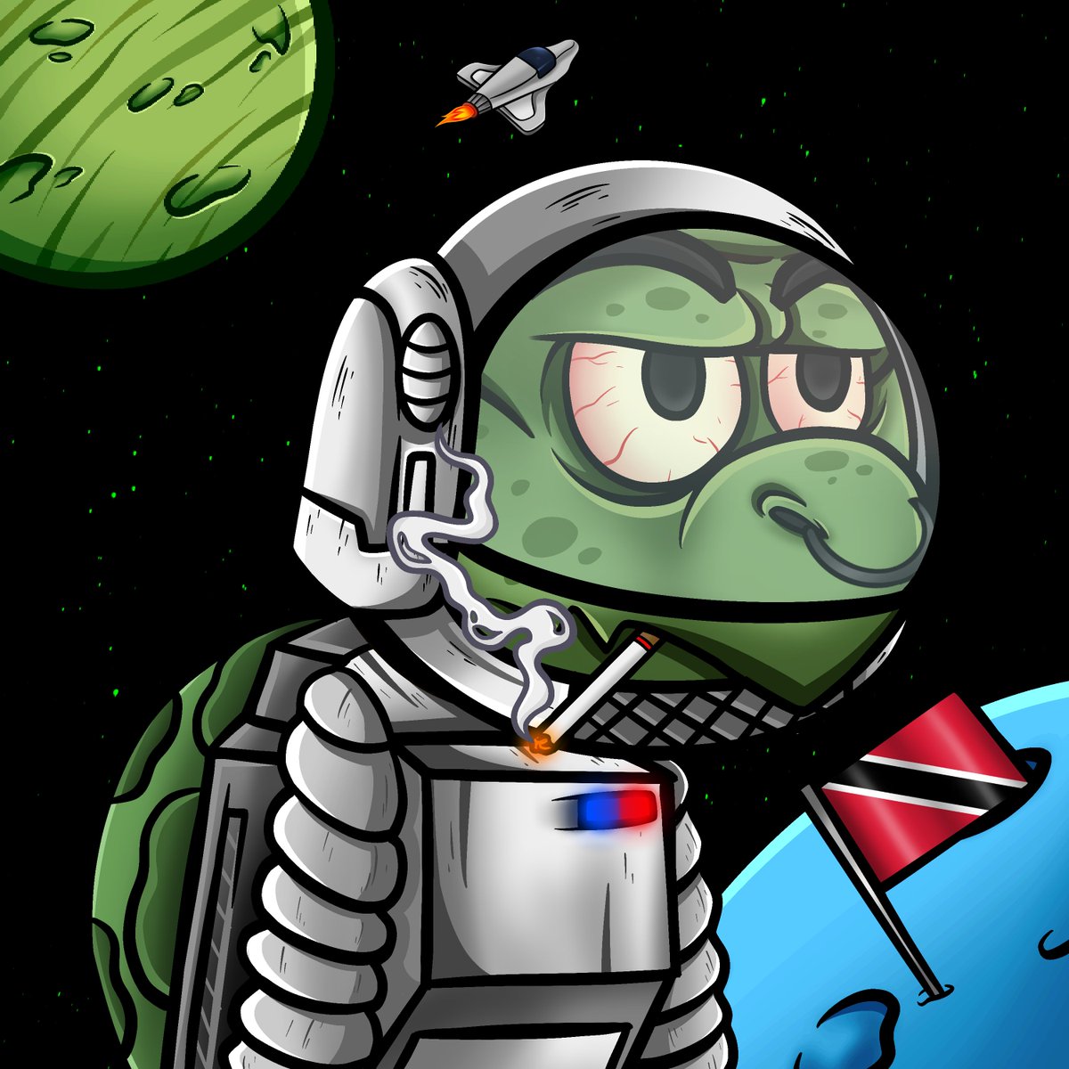SpaceTurtles NFT tweet media