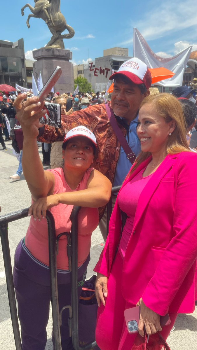 MarinaVitela_'s tweet photo. Que alegría poder presenciar y ser parte de la #UnidadYMovilización de MORENA en el #EdoMéx. Gracias a mi presidente de partido @mario_delgado por la invitación. https://t.co/8xADjXm7Q7