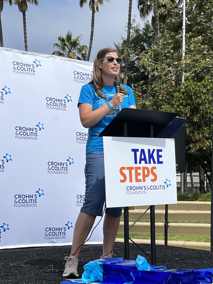MJuricaCBS47's tweet photo. Proud to be the emcee and sing the national anthem at the Crohnβs & Colitis Take Steps for a Cure walk today! Having Crohnβs disease Iβm a big advocate for the @CrohnsColitisFn that has saved my life! #ibdwarrior #beatcrohns #whyitakesteps https://t.co/6i26qYXdsF