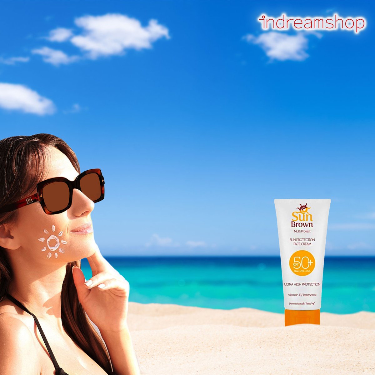 Güneşin zararlı ışınlarından korunmak önemlidir…@sunbrown_comtr ürünleri indreamshop.com da... #indreamshoptr #indreamshop #photooftheday #tagsforlikes #cosmetics #kozmetik #pazar #sundayfunday #sunbrowntr #sunbrown #güneş #sun #indream #summer #yaz #sunprotection