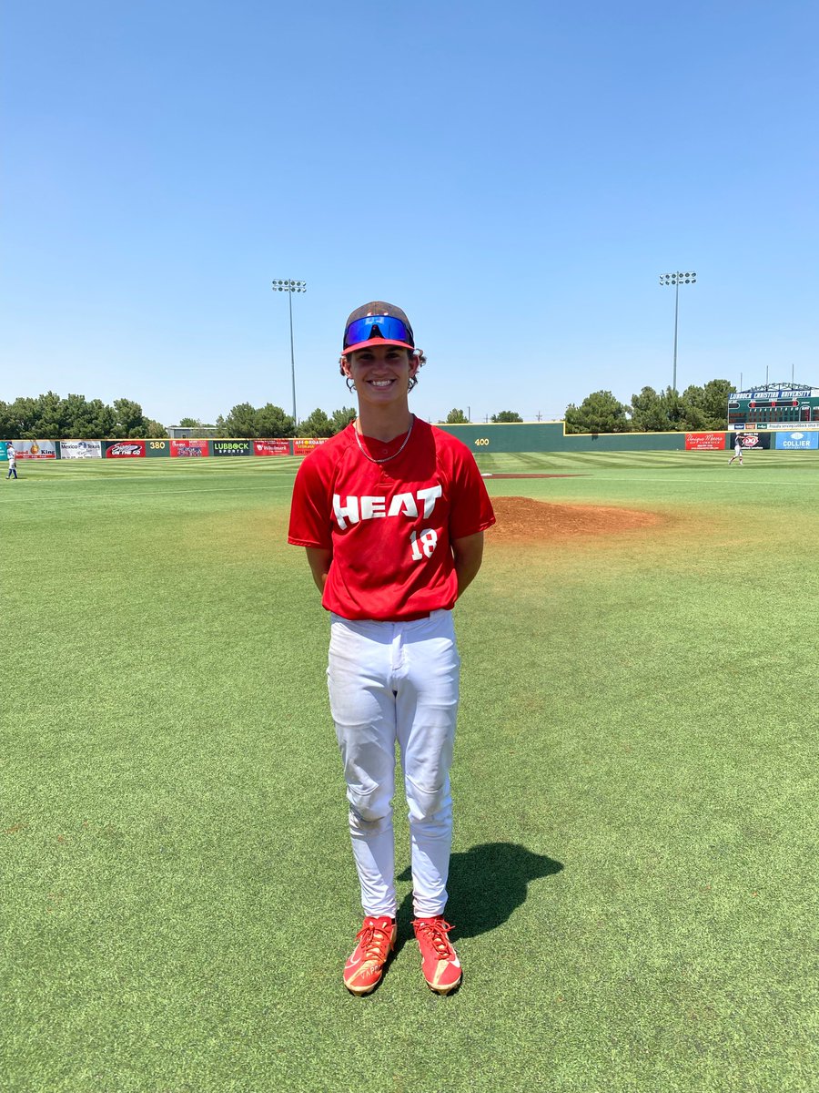 #WTXSatellite F: Lubbock Heat 7, Ground Up Baseball academy Mendoza 3
PoG: Jackson Jolly 7 IP, 7K, 2 ER