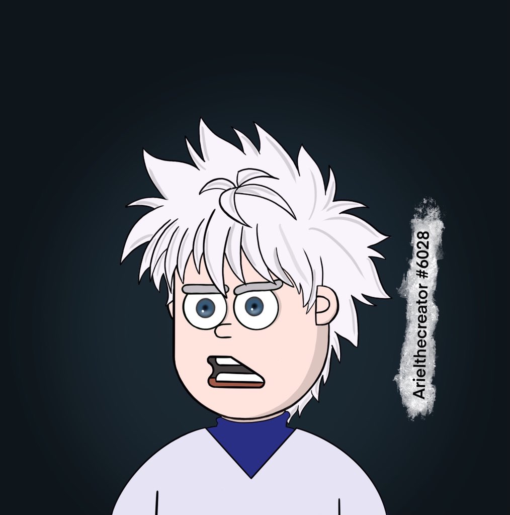arielzacreator's tweet photo. today's episode is really special to me,Hunter x hunter was a huge part of my childhood , that made me  emotionally connected to this anime, it was really lovely making these,and im so in my feelings rn💕
episode 7 of #everythingpssssd: hxh 
#possefanart  @NFTFiesta @ggDaydreams https://t.co/C3jeWqbZVH