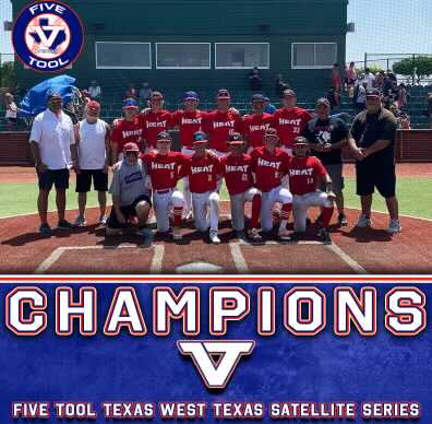 🏆 CHAMPIONS 🏆

Congrats to Lubbock Heat Baseball on winning the 16U Championship of the <a href="/FiveTool/">Five Tool Baseball</a> #WTXSatellite Series.

#WatchEm