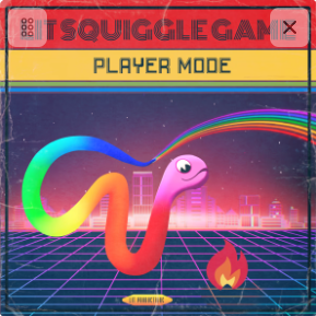 E_H_Carpenter's tweet photo. OK, this time with instructions! 😅

Did you know you can play #NFT #games on 
@Deca?

Give @LITWTF's new "Squiggle Game" a try here!

https://t.co/6xbT9hWIk7

1. Eat the 🔥
2. Don't hit the ⬛️, the wall, or yourself
3. Use the ⬅️➡️⬆️⬇️ to move!
4. Have fun! https://t.co/DkbB66Y2gW