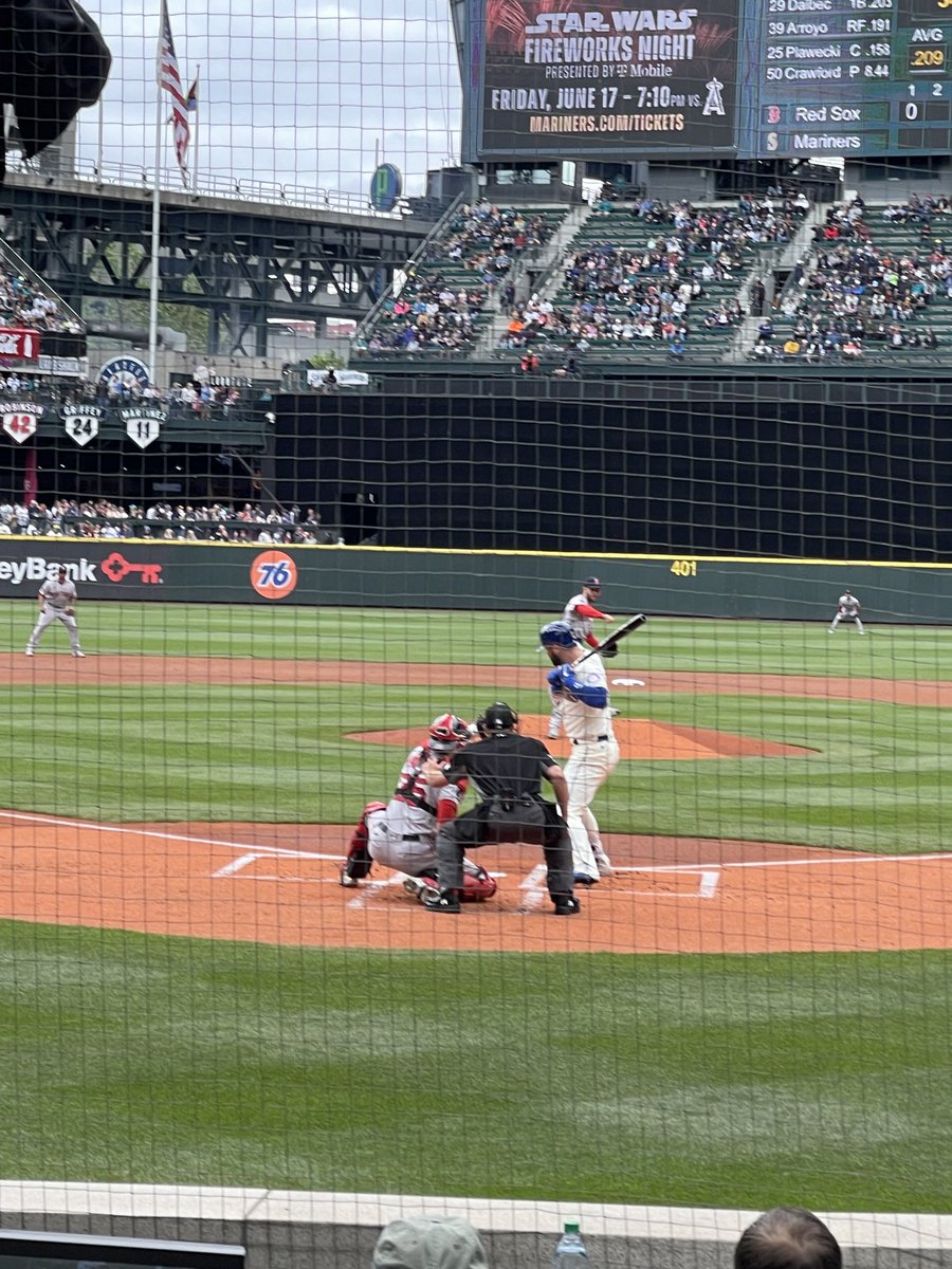 Red Sox vs Mariners